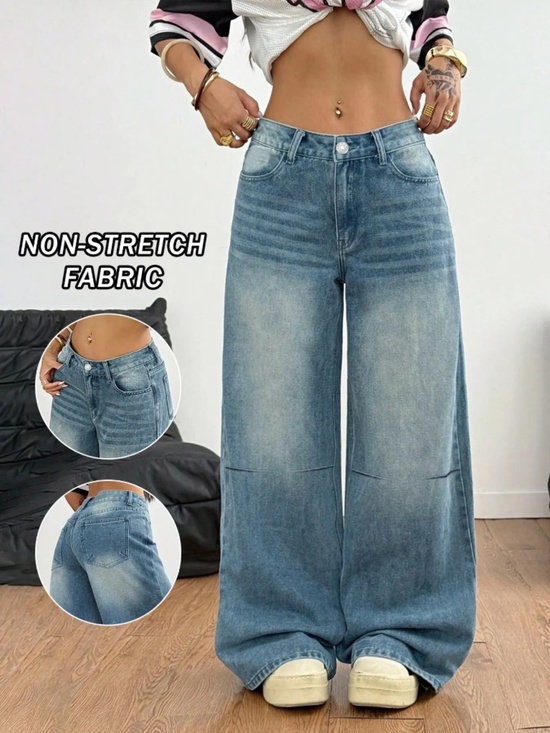 NVFelix Denim - Nvfelix Women's Straight Leg Loose Denim Jeans Boyfriend Pants size Medium
